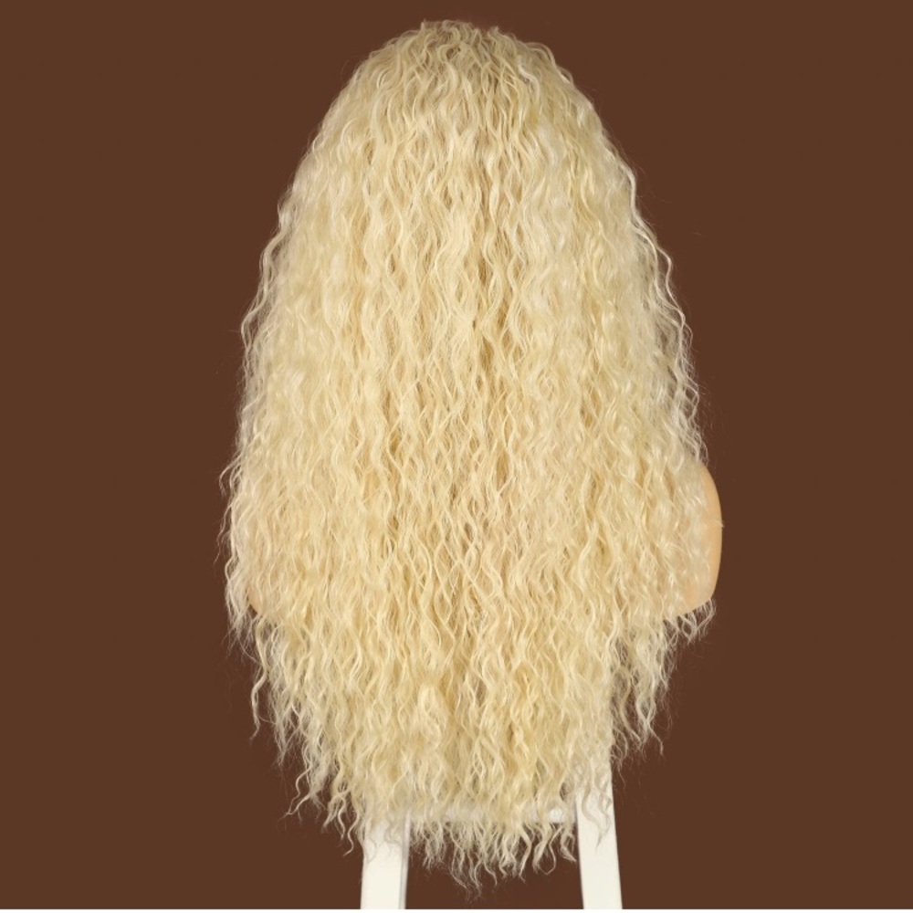 Brand new headband wig 24 inches human blend soft hair - Picture 4 of 6